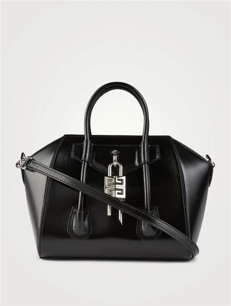 givenchy mini antigona leather satchel|mini antigona lock leather satchel.